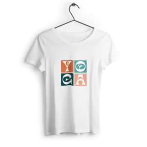 MYB - Women's Heavyweight t-shirt - YOGA oranje